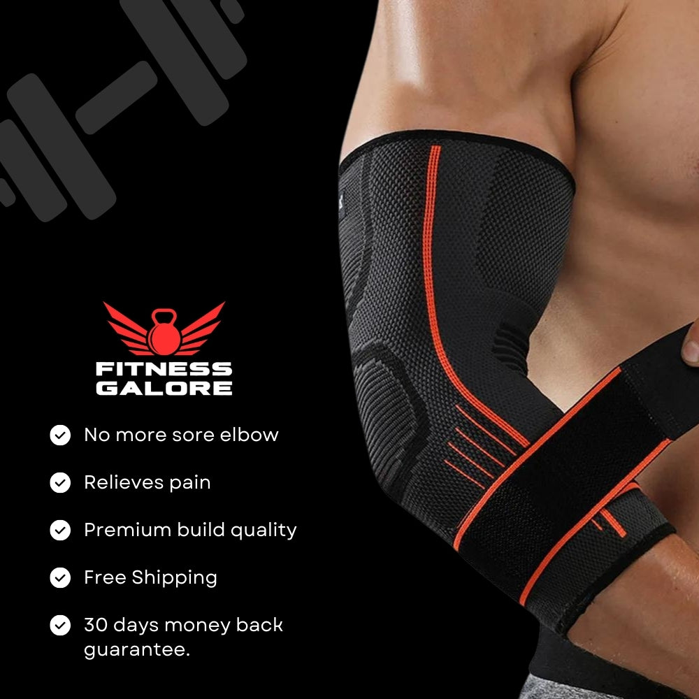 Elbow Wraps for Weight Training (1 pc)