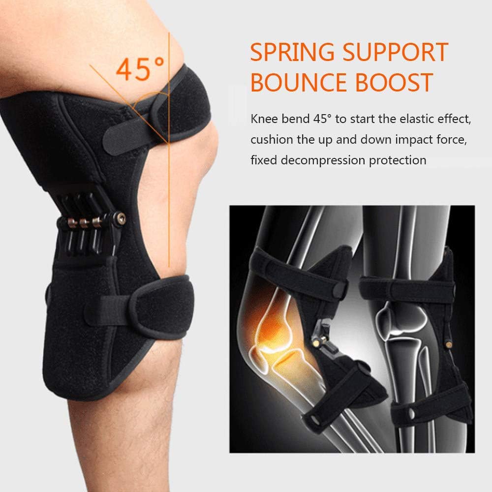 Power Knee Joint Support Brace Set