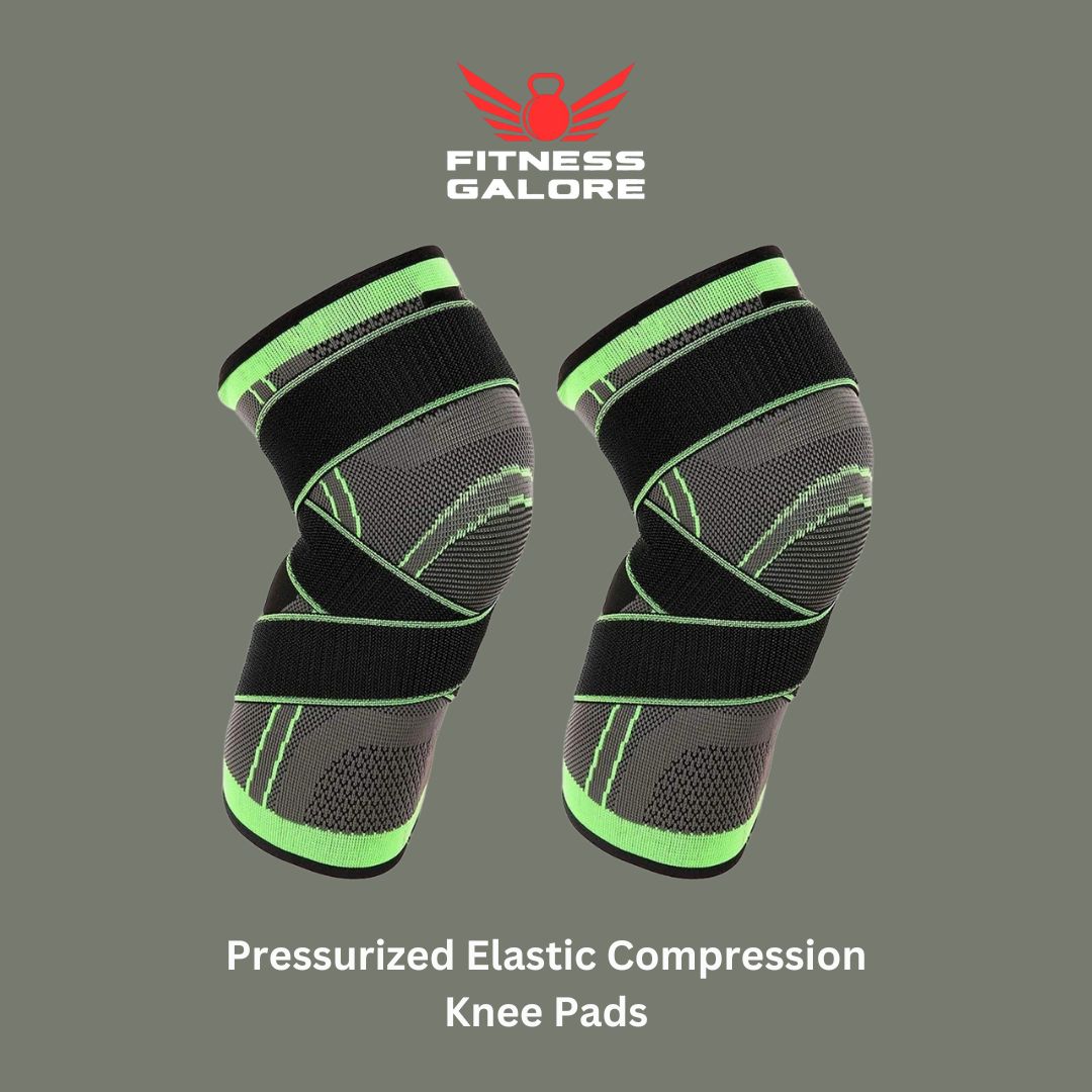 Pressurized Elastic Compression Knee Pads