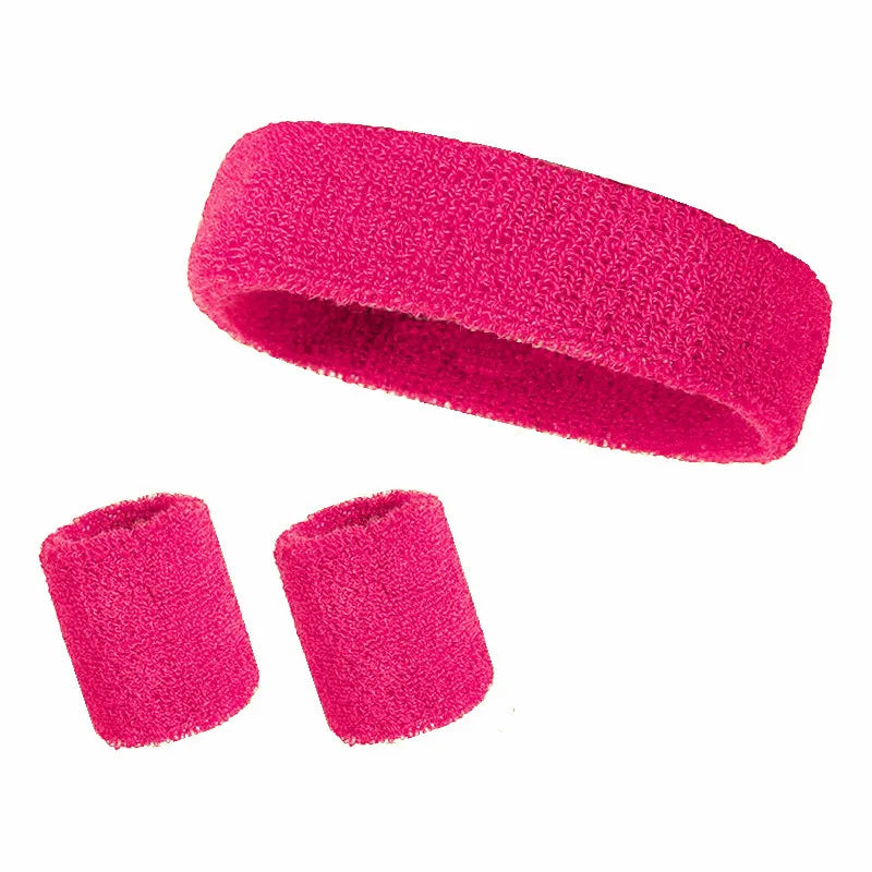Neon Sweatbands | Fully Cotton - 80s Style for home fitness - Fitness Galore