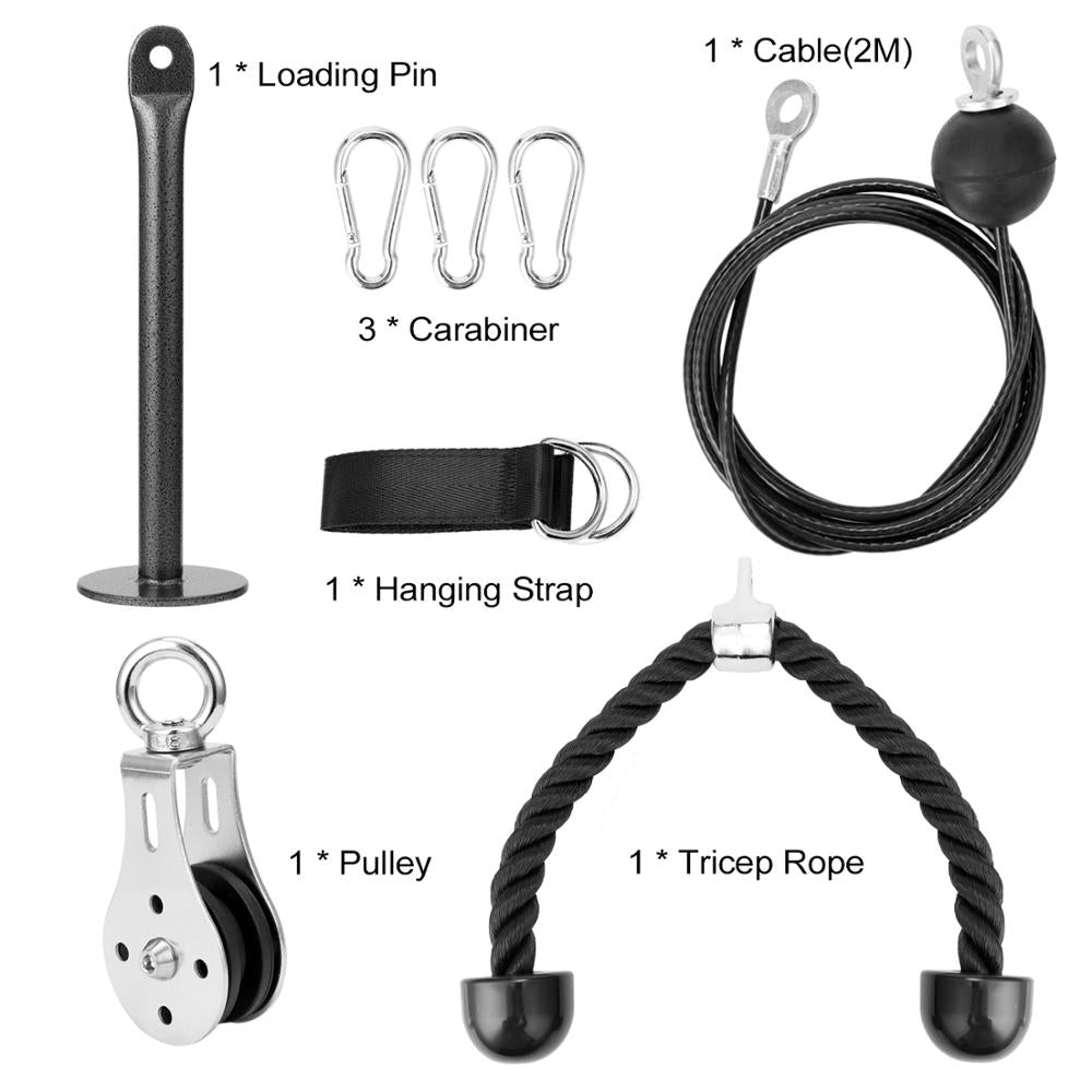 Home Fitness Cable Pulley System for home fitness - Fitness Galore