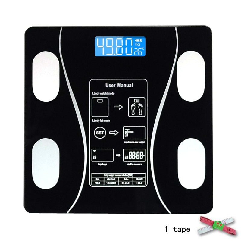 Smart Wireless Body Scale for home fitness - Fitness Galore