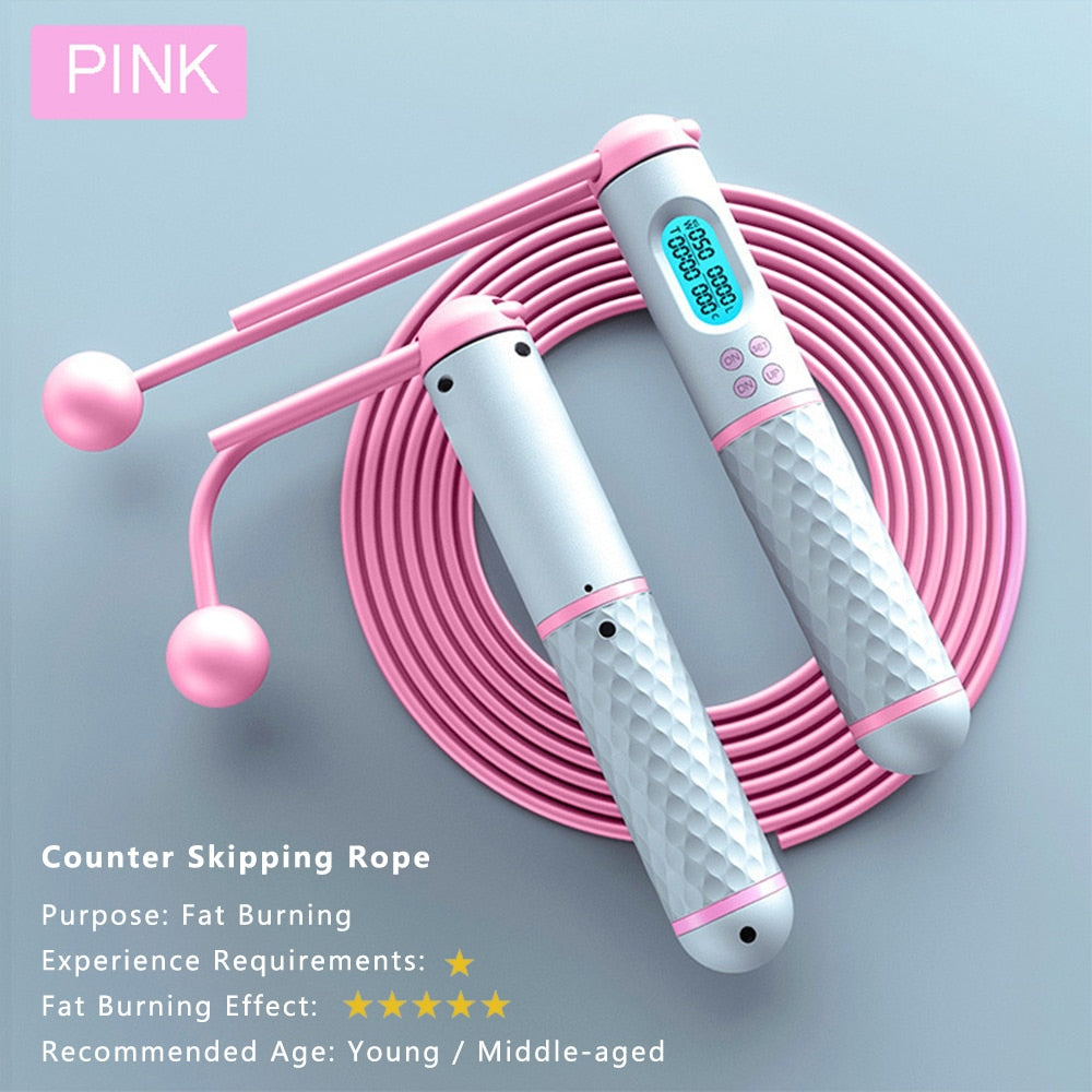 Digital Jump Rope for home fitness - Fitness Galore