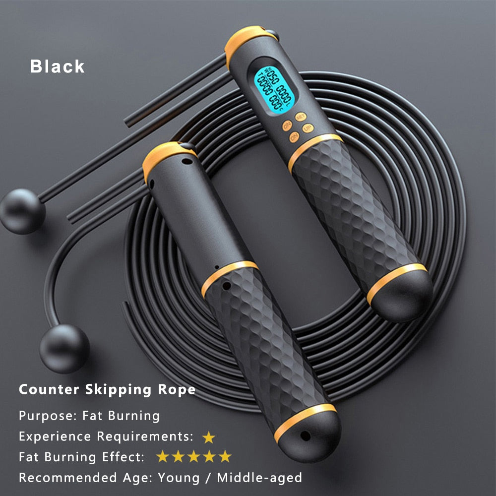 Digital Jump Rope for home fitness - Fitness Galore